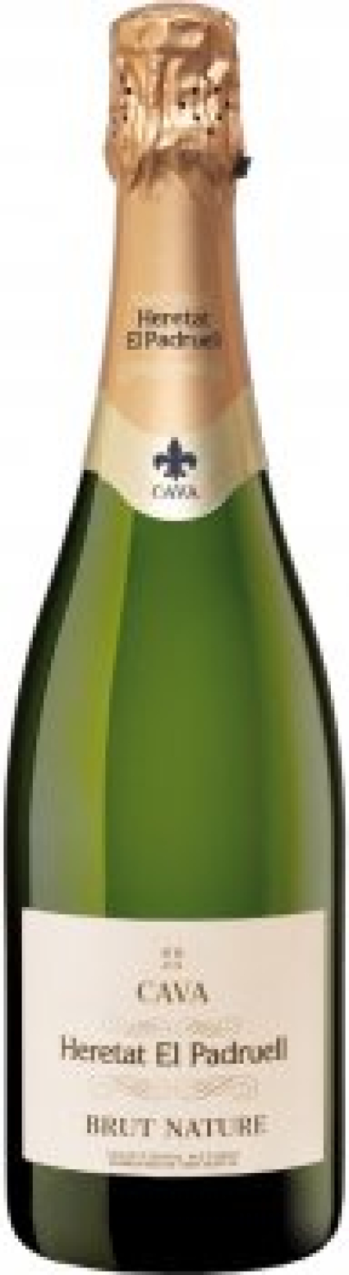 Вино ігристе Heretat el Padruell Cava Brut Nature біле брют-натюр 0.75л 11.5% (8411277205814)