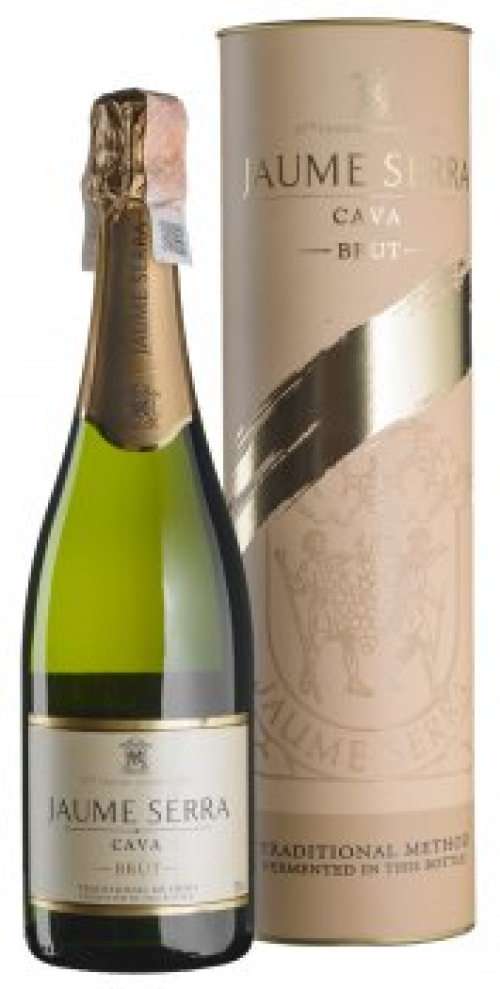 Вино ігристе Jaume Serra Cava Brut тубус, 0,75л