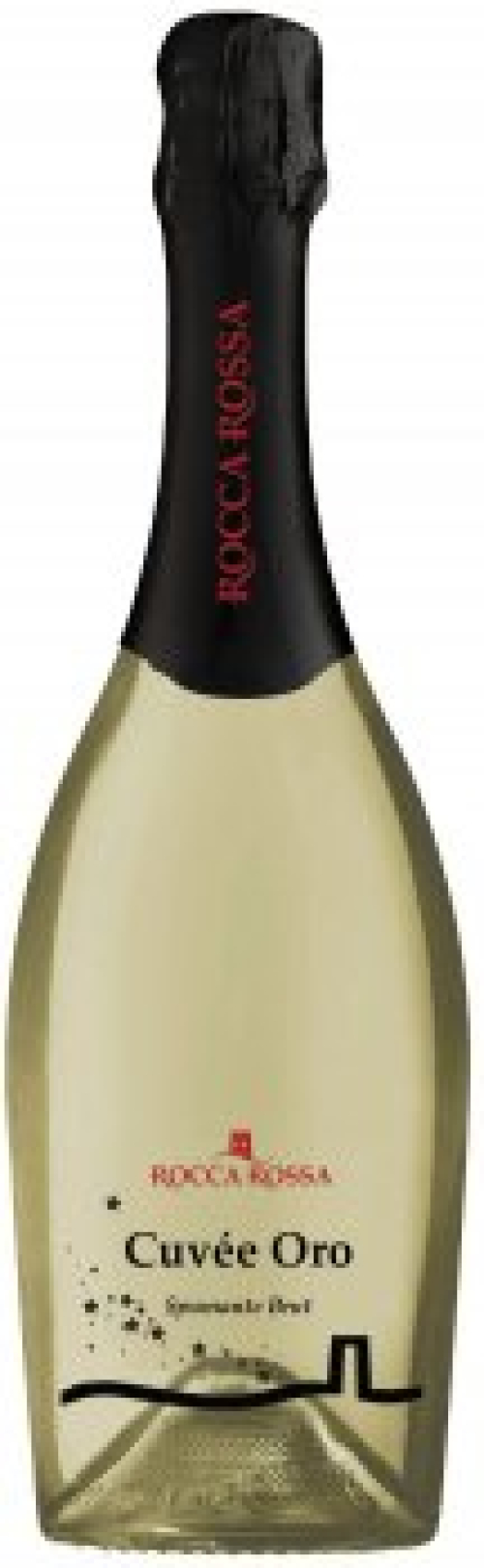 Вино ігристе Rocca Rossa Pietra Miliare Spumante Сuvee Oro Brut 0.75мл 11,5% (8013651025188)