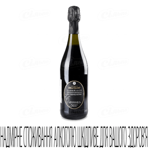 Вино ігристе Romio Lambrusco Grasparossa Amabile, 0,75л (8032625362432)