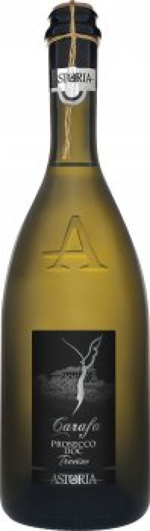 Вино игристое Astoria CARAFA Prosecco Treviso DOC белое экстра-сухое 0.75л 11% (8003905103144) 