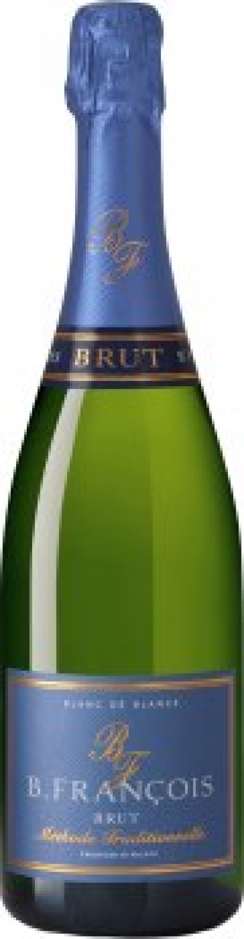 Вино игристое B.Francois Brut белое брют 0.75л 12% (3438931021493) 