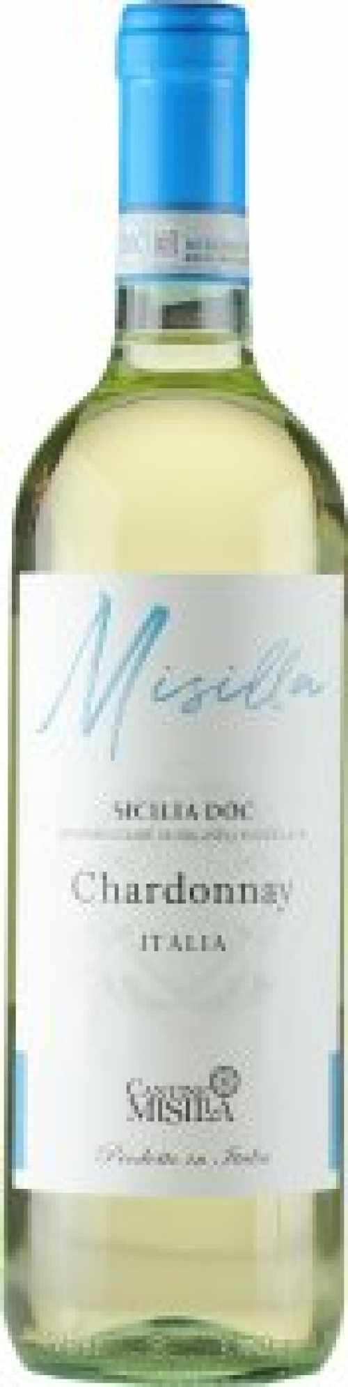 Вино Misilla Chardonnay біле сухе 12% 0,75л