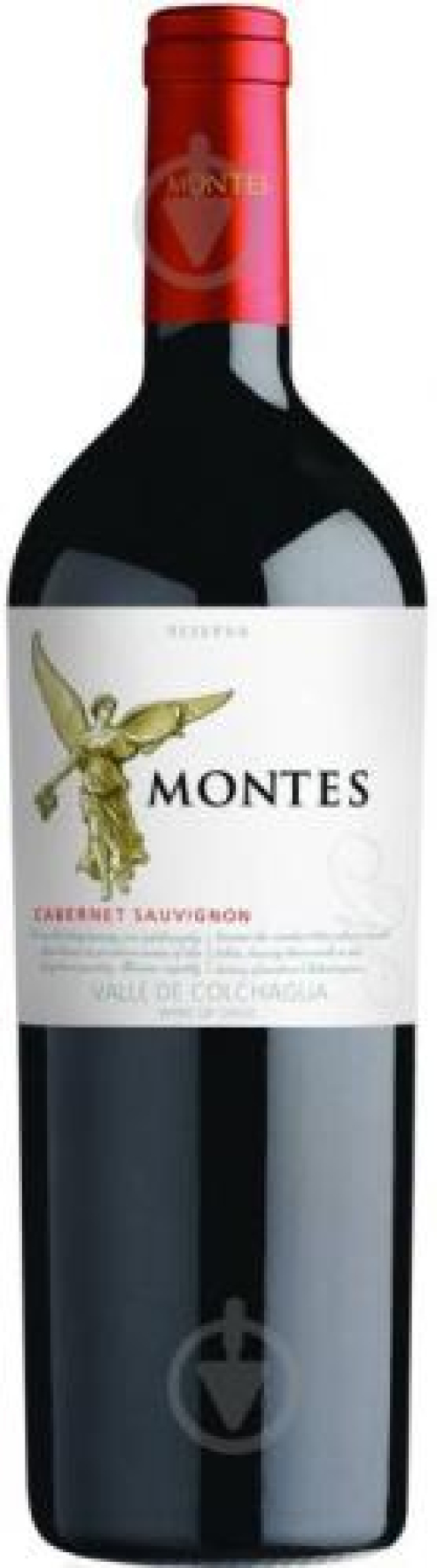 Вино Montes Cabernet Sauvignon Reserva червоне сух, 0,75л