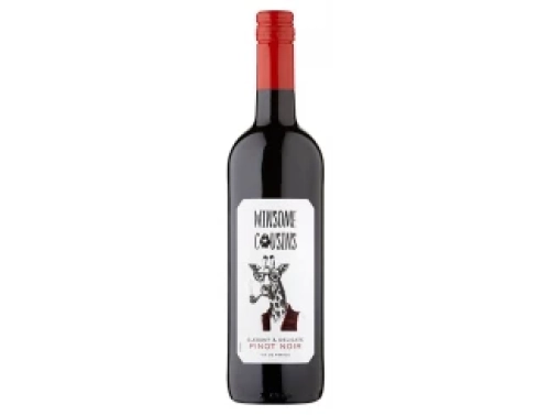 Вино напівсухе червоне Winsome Cousins Pinot Noir 0,75л