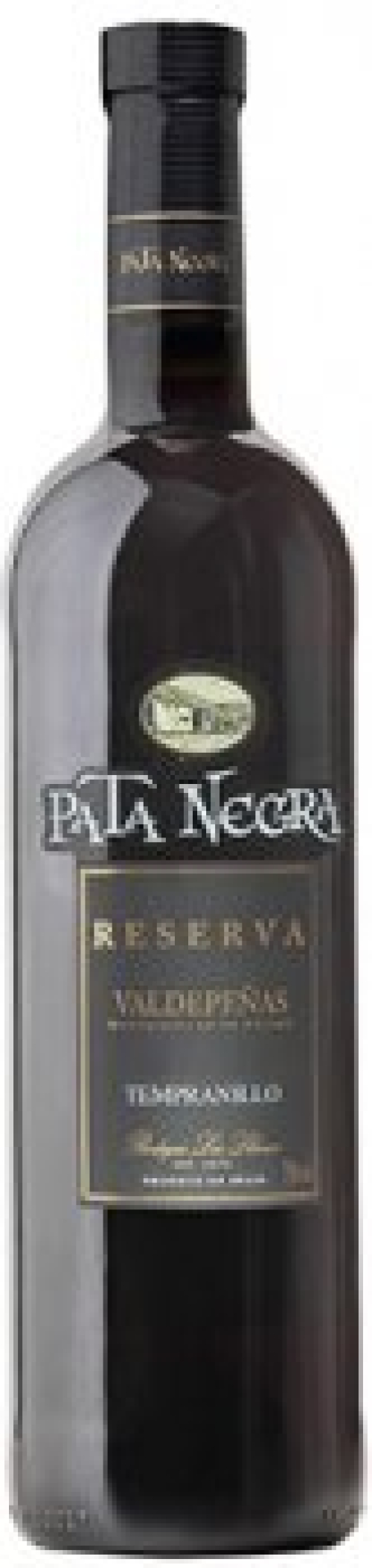 Вино Pata Negra DO Valdepenas Reserva червоне сухе 0.75л 13% (8410415370728)