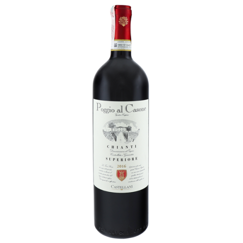 Вино Poggio al Casone Chianti червоне сухе 12.5% 0.75л