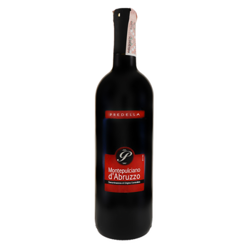 Вино Predella Montepulciano d`Abruzzo черв сухе 12,5% 0,75л