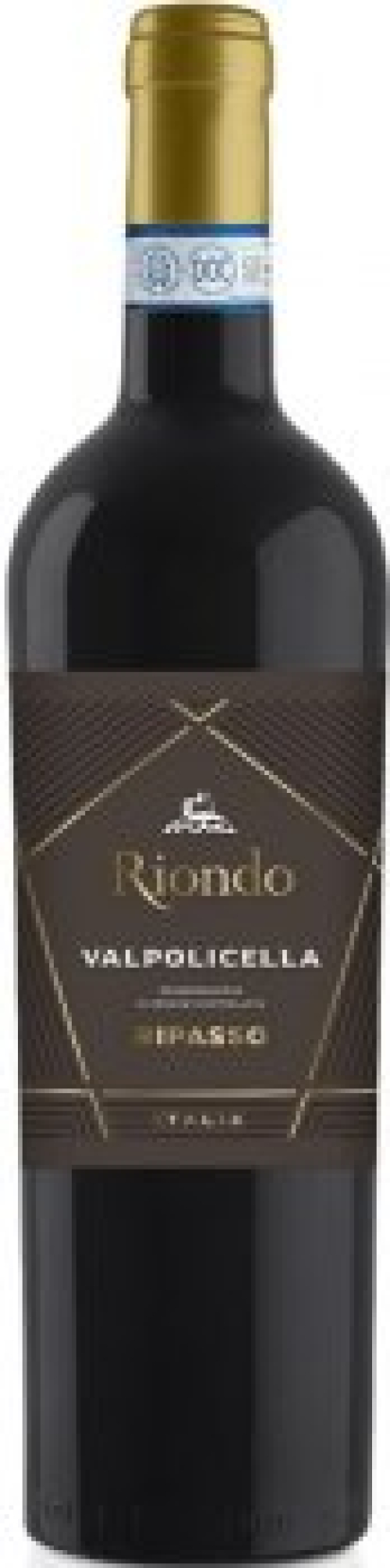 Вино Riondo Valpolicella Ripasso DOC красное сухое 0.75л (8001968004880) 