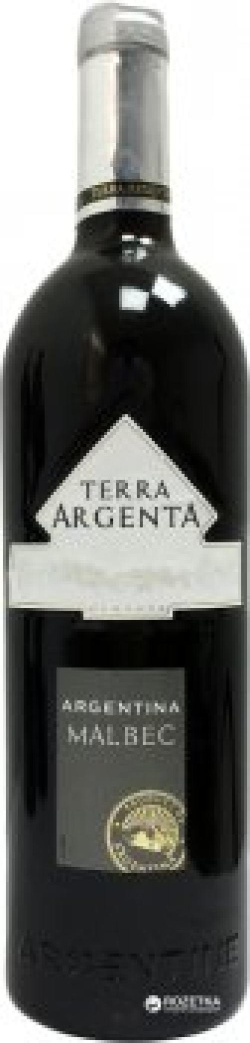 Вино Terra Argenta Malbec красное сухое 0.75л 14% (3263286329396) 