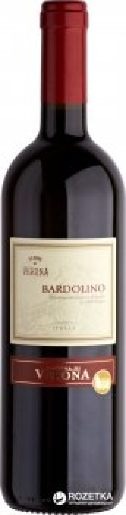 Вино Terre di Verona Bardolino DOC червоне сухе, 0,75л