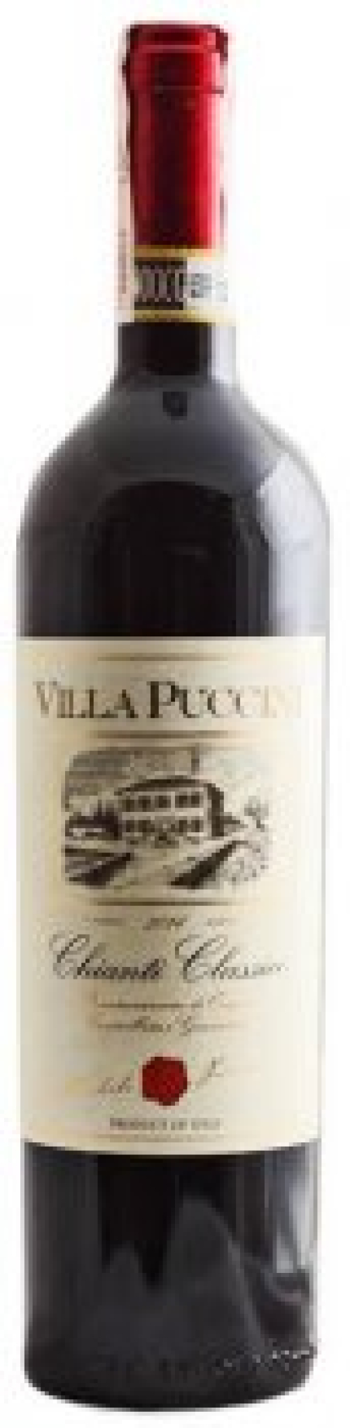 Вино Villa Puccini Chianti Classico DOCG сухе червоне 0.75л 12.5% (8002153223925)