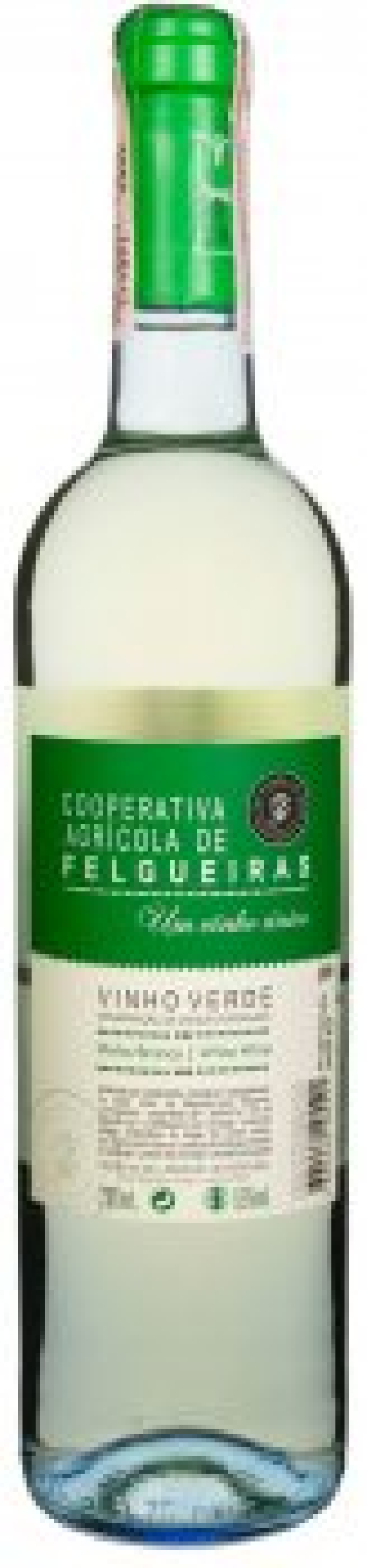 Вино Vinho Verde Cooperativa Agricola de Felgueiras Branco White белое полусухое 0.75л 9.5% (5601448105521) 