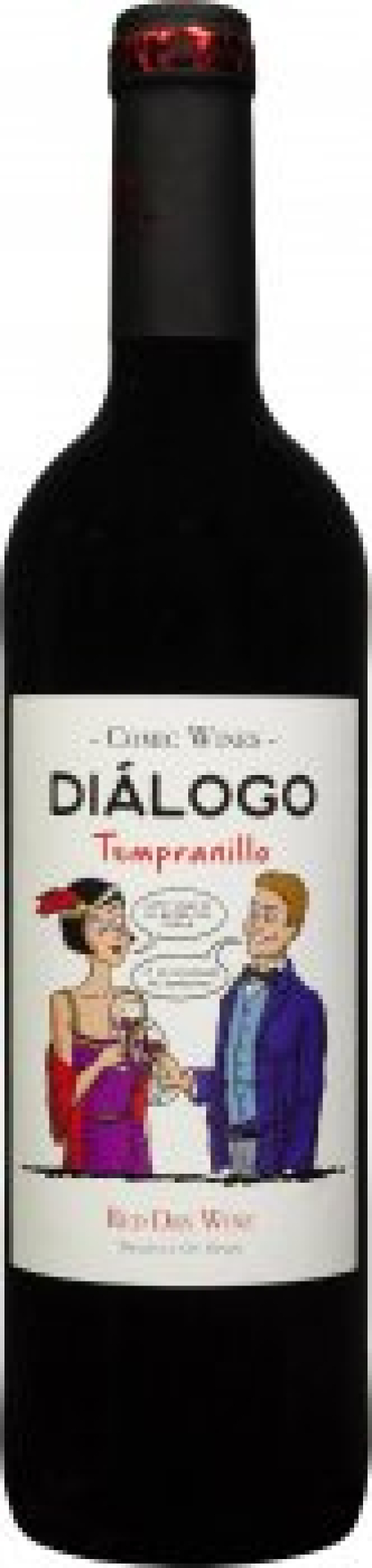 Вино Vinos & Bodegas Dialogo Tempranillo красное сухое 0.75л 12% (8429531016052) 