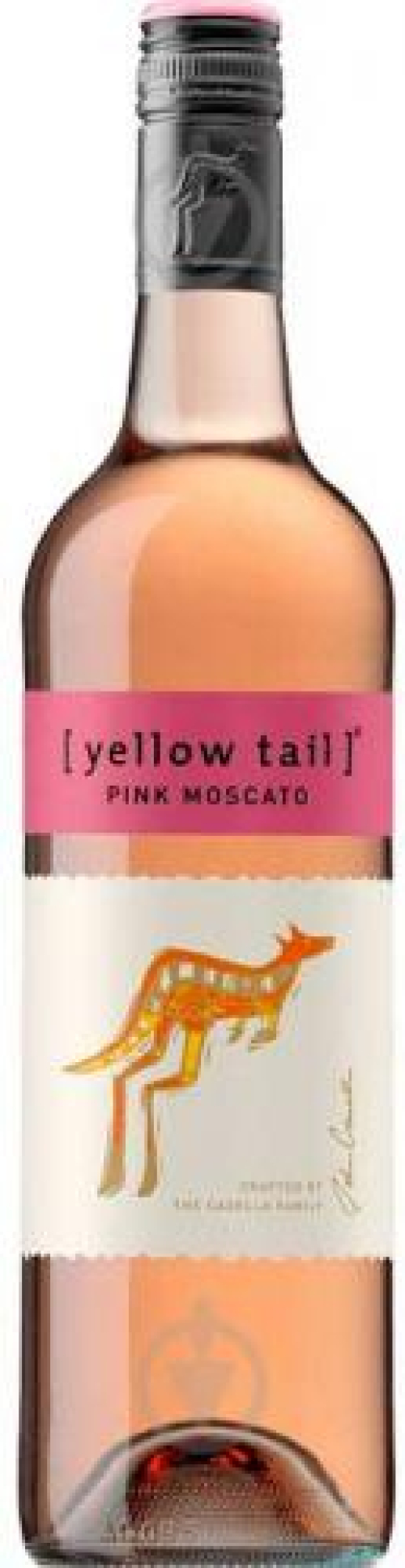 Вино Yellow Tail Pink Moscato рожеве напівсолодке 7,5% 0,75л