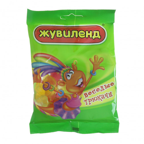 Вироби кондитерські Сластики Веселі трюкачі Жувіленд м/у 85г