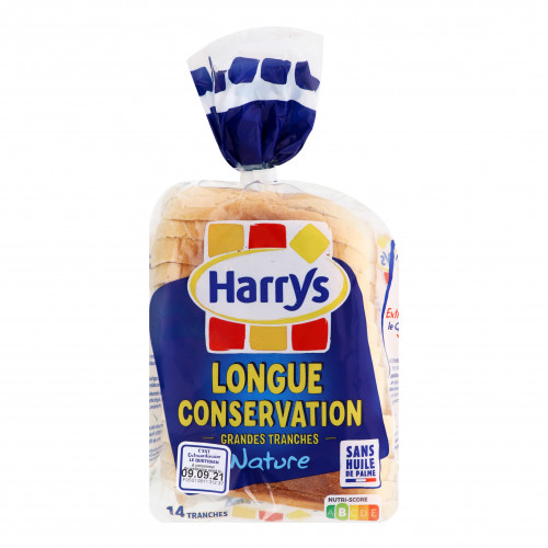 Хліб пшеничний Longue Conservation Nature Harrys м/у 550г