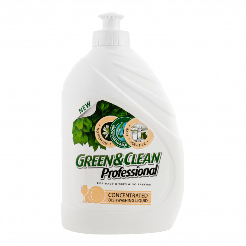 Засіб для миття дитячого посуду рідкий Green&Clean Professional 500мл