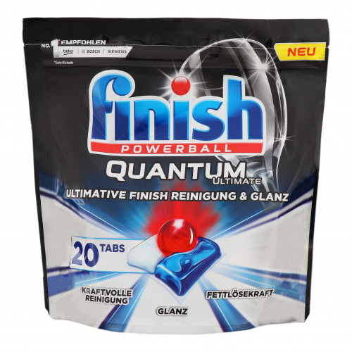 Таблетки для посудомийних машин Finish Quantum Ultimate 20шт