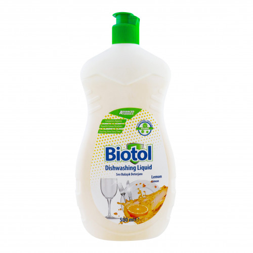 Засіб для миття посуду рідкий Lemon Biotol 500мл