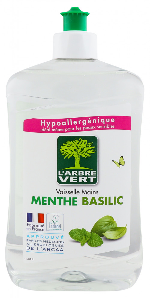 Засіб L`arbre Vert д/миття посуду М`ятний базилік 500мл