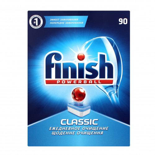 Засіб миючий для посудомийних машин Classic Finish 90шт