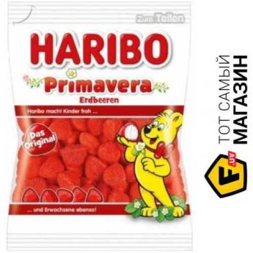 Желейні цукерки Haribo Primavera Erdbeeren 175г