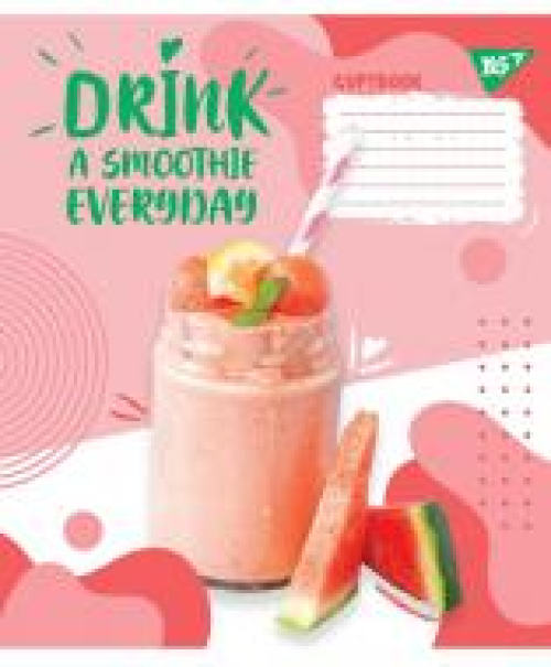 Зошит шкільний Smoothie А5/12 у клітинку YES