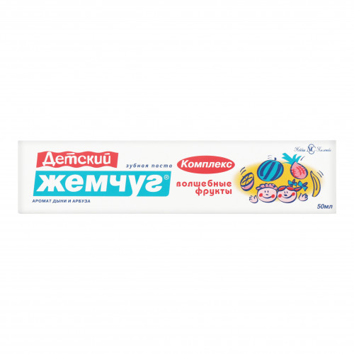 Зубна паста Чарівні фрукти Детский Жемчуг 50мл