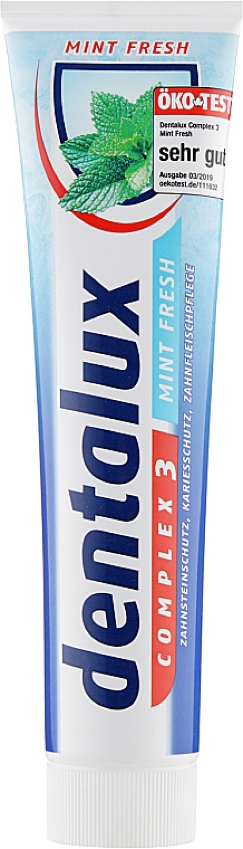 Зубная паста &quot;Свежая мята&quot; - Dentalux Fresh Mint Toothpaste